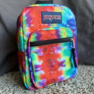 Jansport lunch pale, rainbow wash!